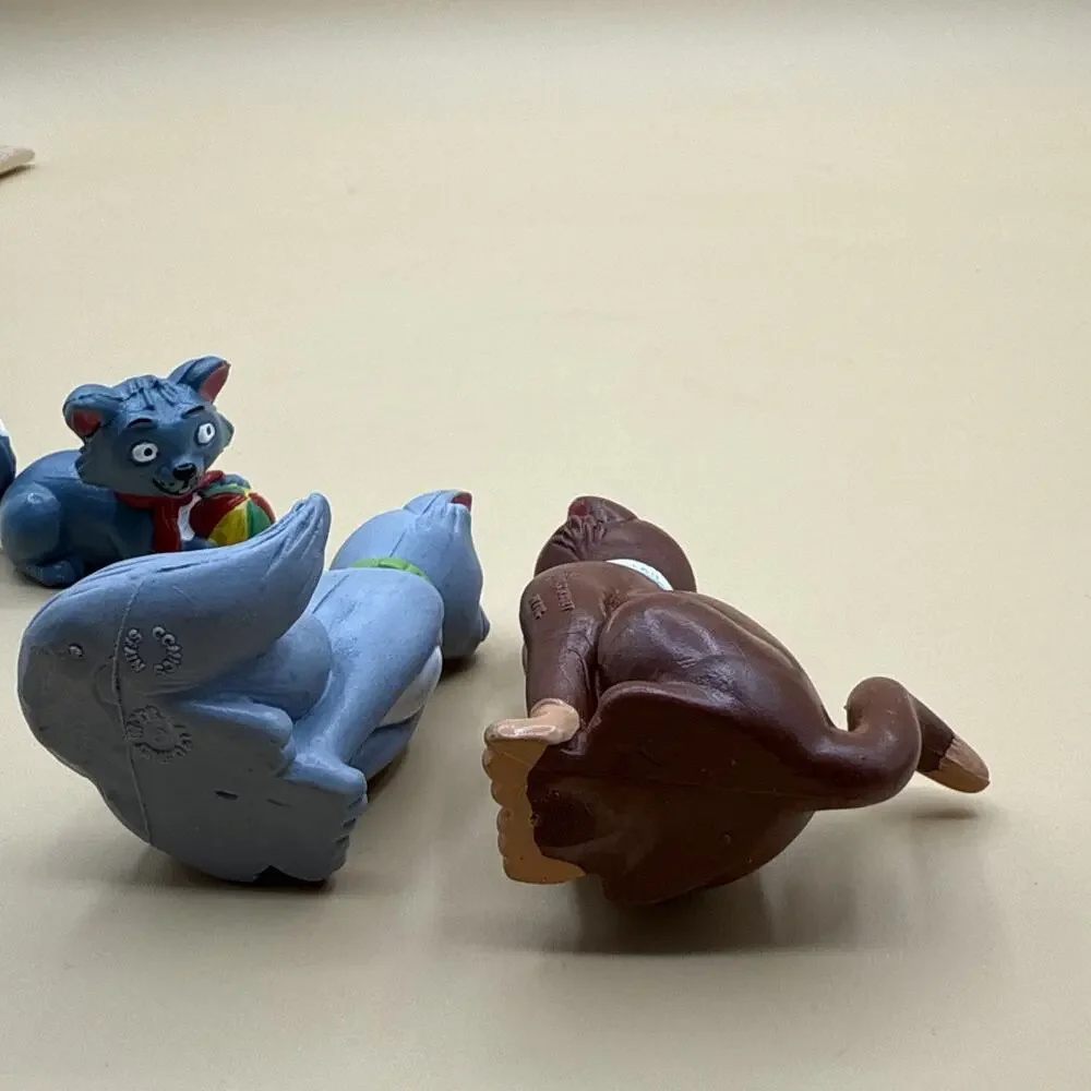 RARE ARISTOCATS Disney figurines Spain 1980s Lot Family Collectible